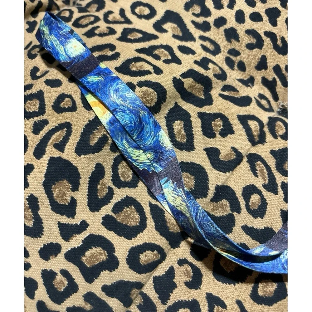NEW Van Gogh Starry Night Necklace Keychain Lanyard with Clip‎